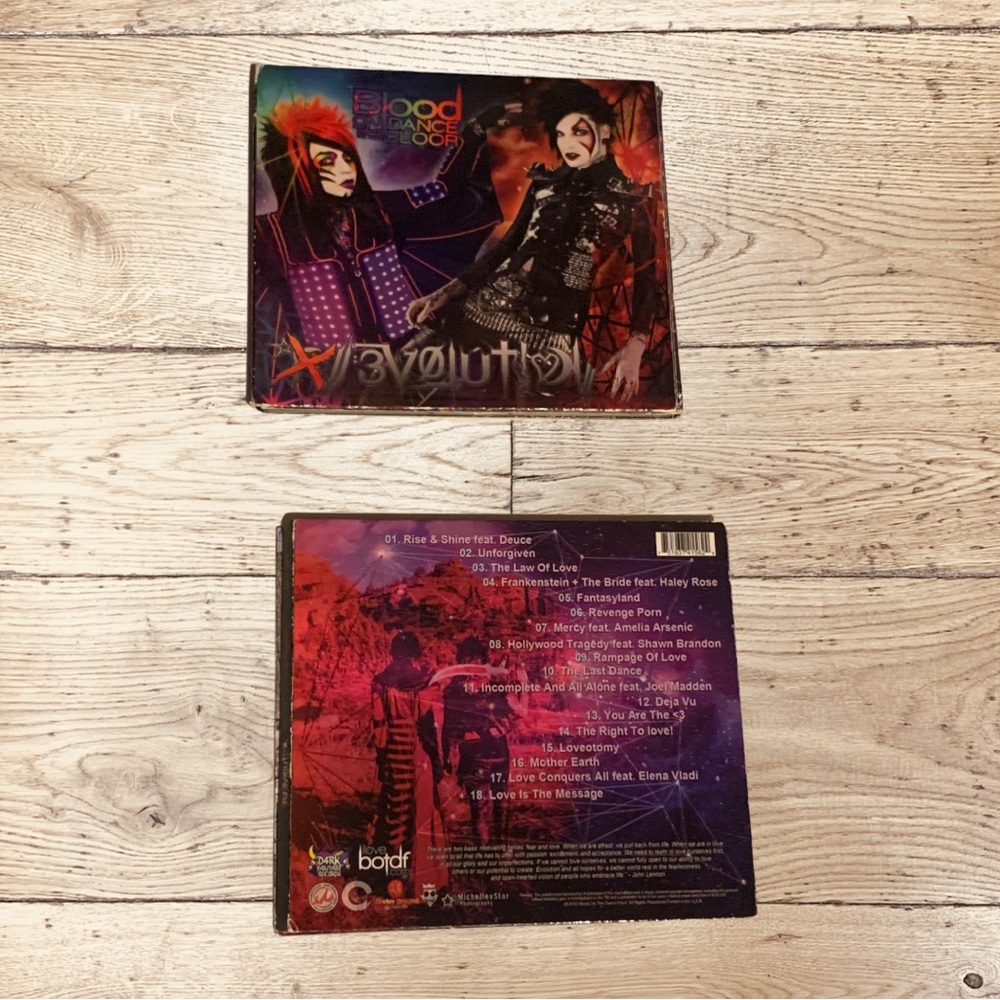 BOTDF Blood On The Dance Floor Evolution CD Rare Scene Emo Brokencyde